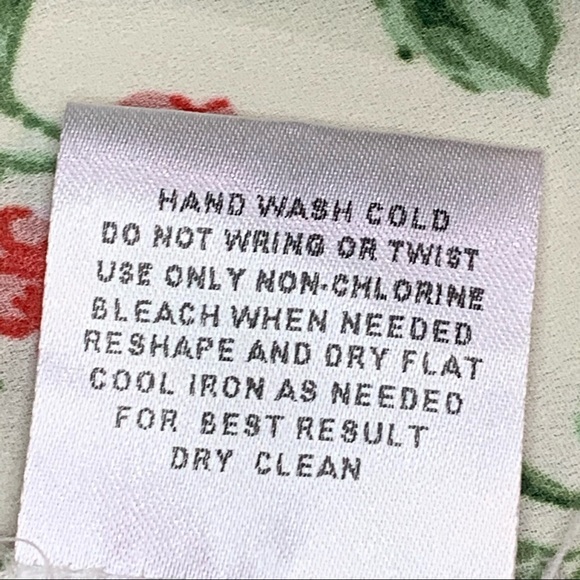 Boho Chic Cottage Core Flowy Rose Zip Up Blouse S - Picture 14 of 16